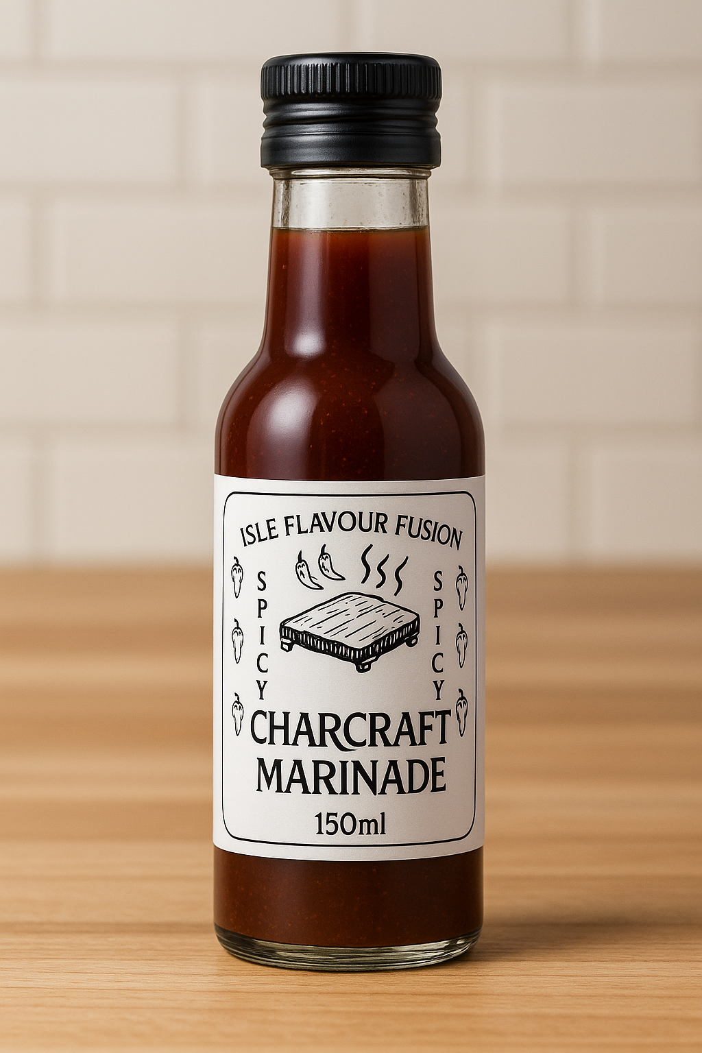CharCraft Marinade – Inasal Edition Spicy (150ml, Medium Heat)